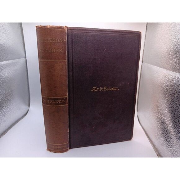 New Edition - Sermons Preached at Brighton by Rev. Frederick W. Robertson (HC) - Picture 2 of 16